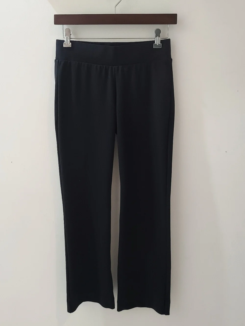 LILLY PULITZER MIA Cropped Flare Ponte Pant STYLE #002673 Black Onyx Sz